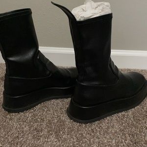 Gia X RHW platform boots